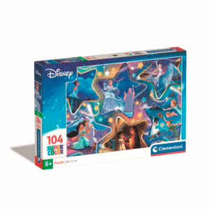 puzzle rompecabezas clementoni tienda talca ludeoteca 104 piezas momentos magicos disney princesas