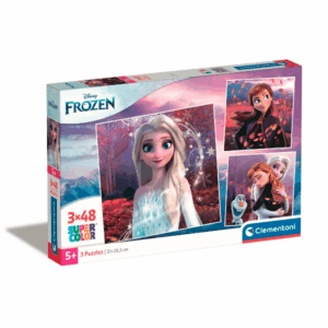puzzle rompecabezas clementoni 3 x 48 pieza tienda talca frozen