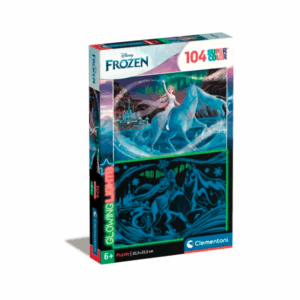 puzzle rompecabezas clementoni 104 piezas tienda talca frozen fosforescente
