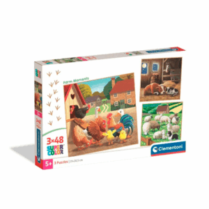 puzzle rompecabezas clementoni tienda talca ludeoteca 60 piezas granja animales