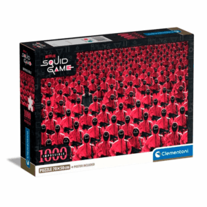 puzzle rompecabezas clementoni 1000 piezas series squid game juego de calamar impossible tienda, talca