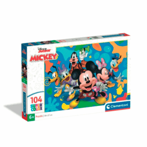 puzzle rompecabezas clementoni tienda talca ludeoteca 104 piezas mickey goofy minnie pato donals
