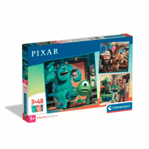 puzzle rompecabezas clementoni tienda talca ludoteca 3x48 piezas pixar monster inc toy story up
