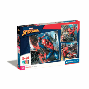puzzle rompecabezas clementoni 3 x 48 pieza tienda talca spiderman marvel super heroes hombre araña
