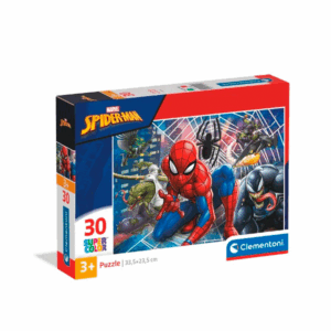 puzzle rompecabezas clementoni 30 piezas spiderman hombre araña