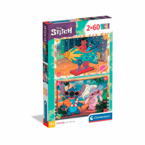 puzzle rompecabezas clementoni tienda talca ludeoteca 2x60 piezas lilo stitch