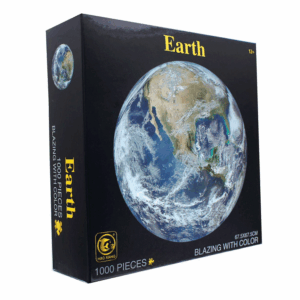 puzzle rompecabezas 1000 piezas tierra circular redondo