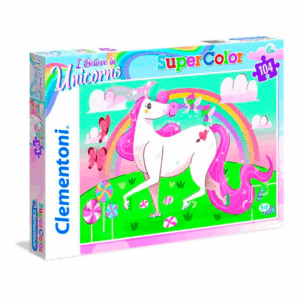 puzzle rompecabezas clementoni 104 pieza tienda talca unicornio