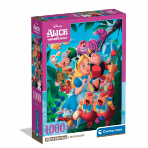 puzzle rompecabezas 1000 piezas clementoni alicia en el pais de las maravillas disney