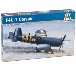 maqueta modelismo italeri avion f4u/7 corsair