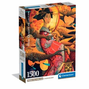 koinobori dance clementoni puzzle rompecabezas 1500 piezas geisha japon china