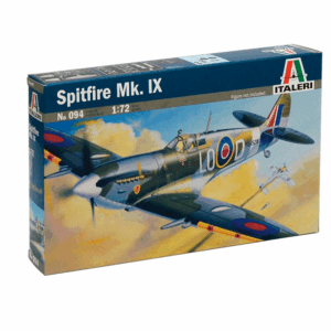 Modelismo, maqueta, italeri, avion spitfire mk ix