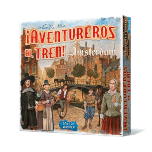 aventureros asl tren amsterdam asmodee juegos de mesa juegos de salon ludoteca tienda talca