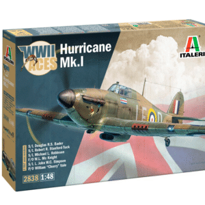 Hurricane Mk.I Aces – Maqueta Plástica Caza Británico WWII modelismo maquetismo maqueta ensamble avion italeri