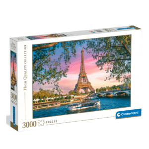 paris desde el rio cena francia paisaje rompecabezas puzzle clementoni talca tienda 3000 piezas