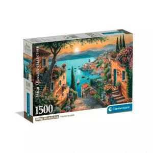 pasos al puerto paisaje rompecabezas puzzle clementoni talca tienda 1500 piezas